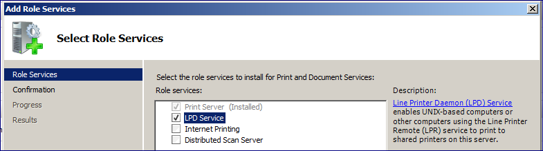 Using LPD Print Server Allow Workgroup Printing. Print